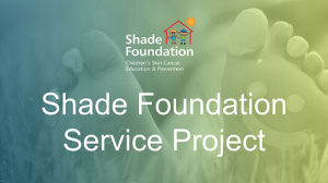 Shade Foundation - Service Project - 475x266