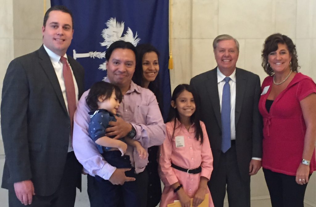 US Sen Lindsey Graham and Family